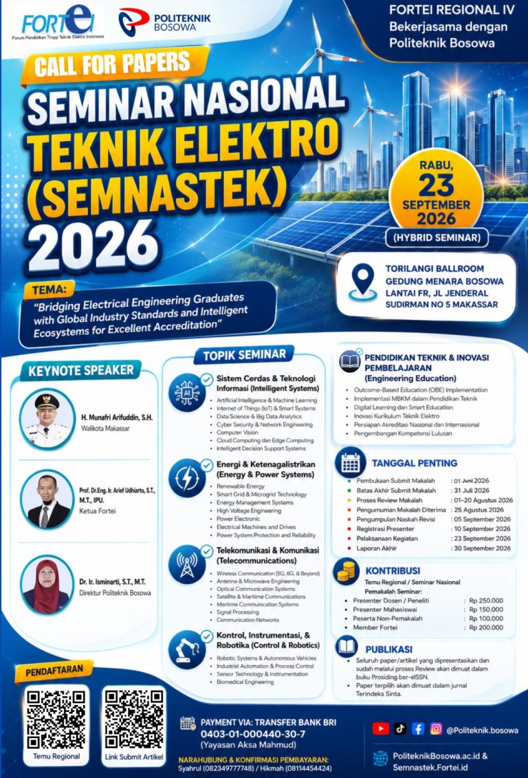 SEMINAR NASIONAL TEKNIK ELEKTRO (SEMNASTEK) 2026